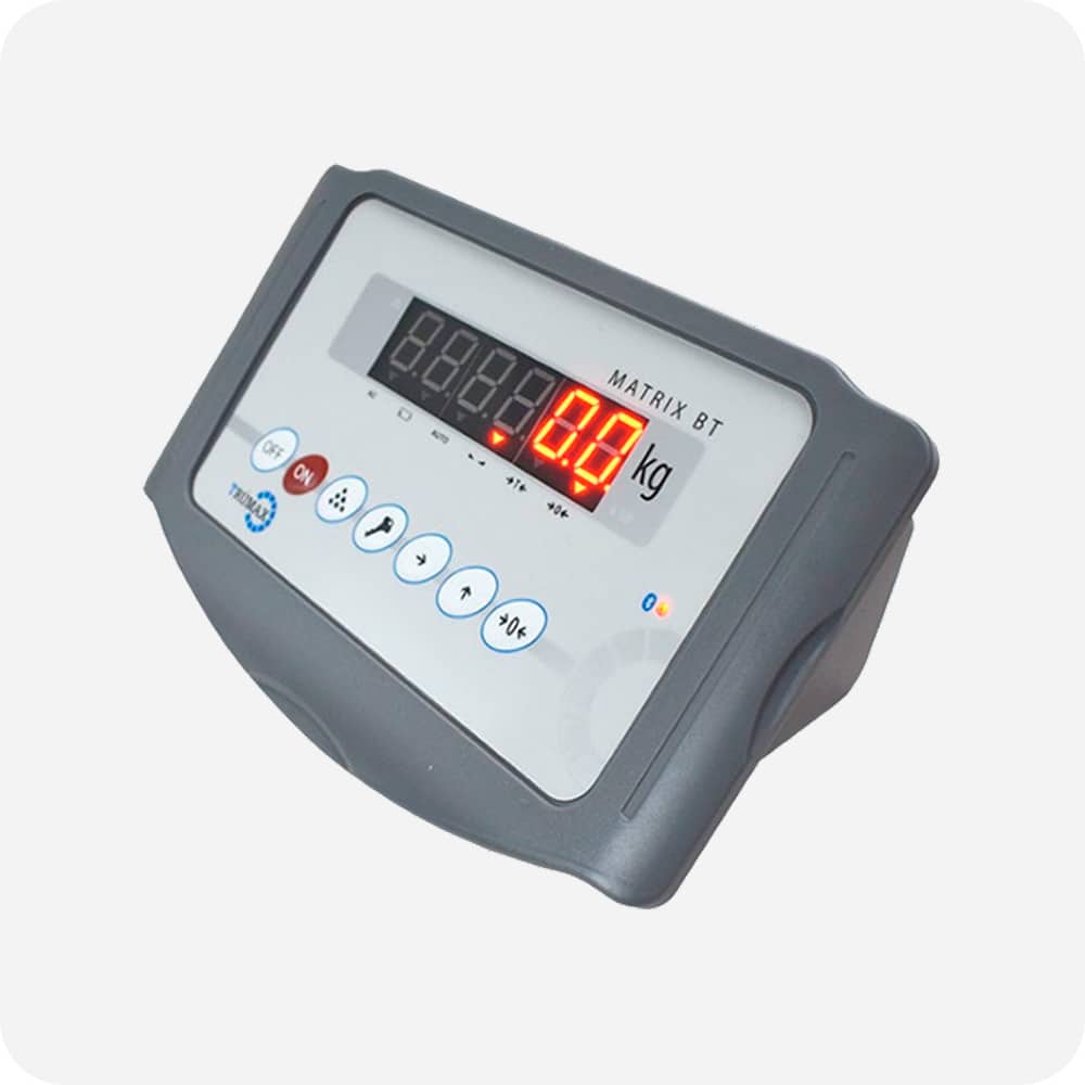 Indicador Matrix BT para enviar peso de báscula ganadera por bluetooth
