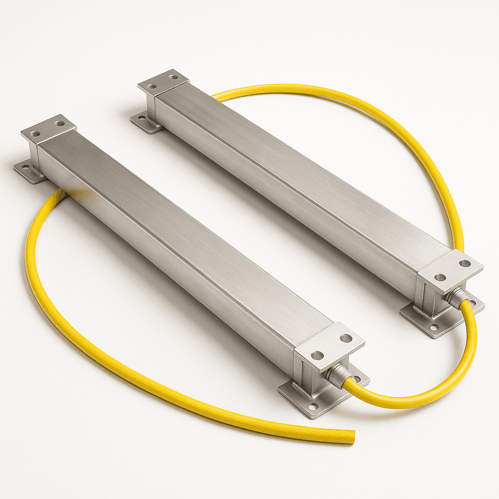 Barras de pesaje portátiles en acero inoxidable para ganado bovino